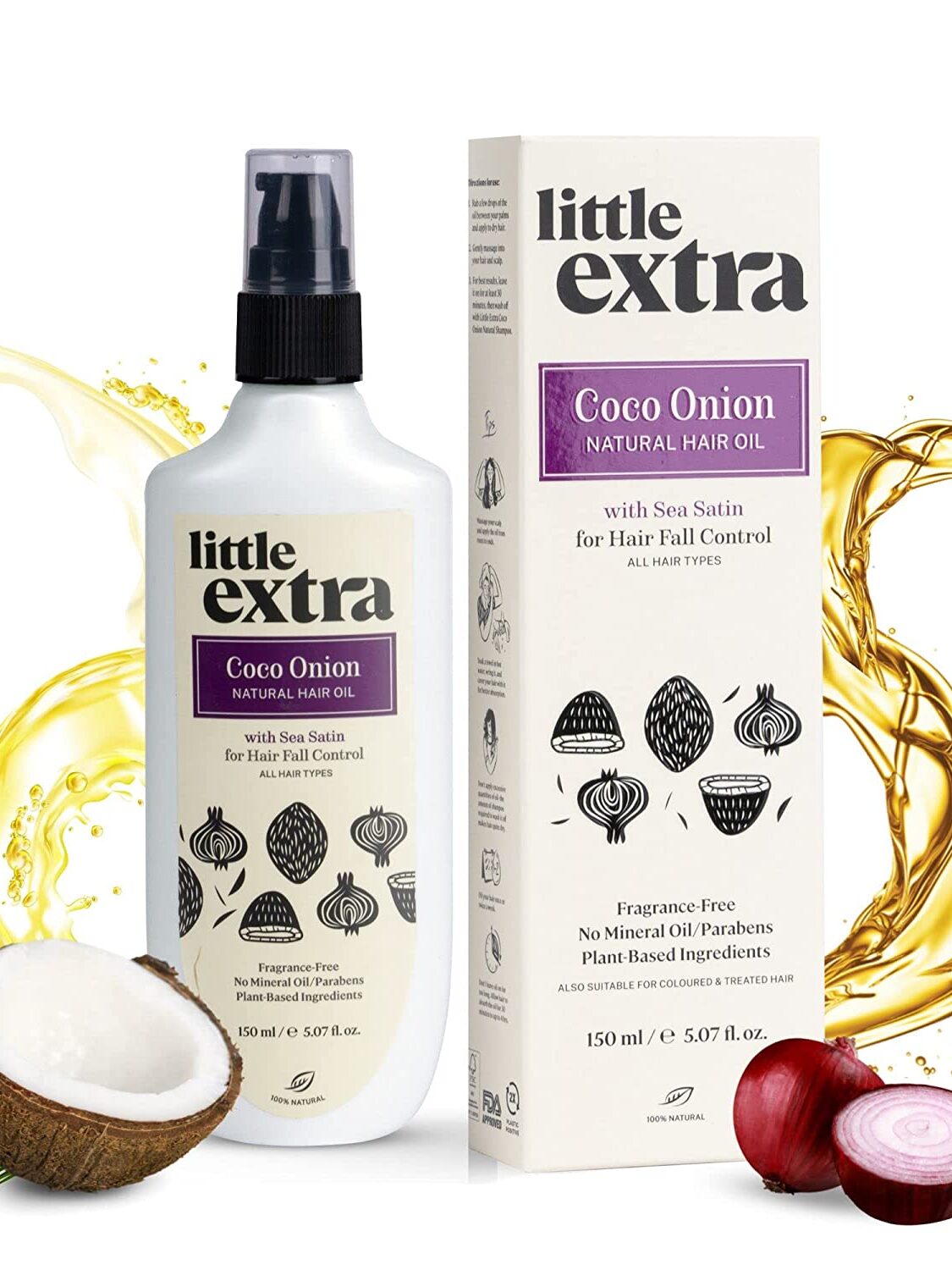 Little Extra Best Oils for Hair Fall Control and Growth